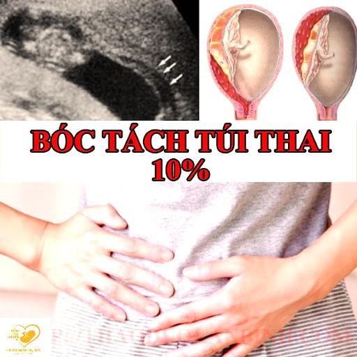 Túi thai bị bóc tách có nguy hiểm không?