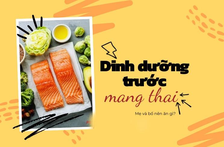 Chế độ dinh dưỡng trước khi mang thai