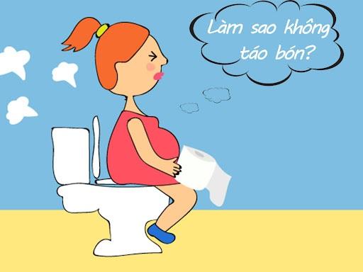 Phòng tránh và điều trị táo bón khi mang thai