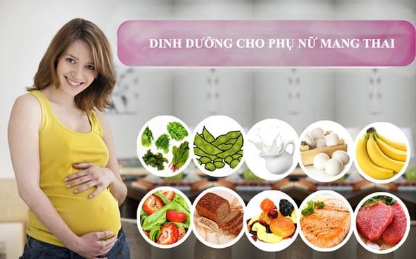 Dinh dưỡng cần thiết trong thai kỳ
