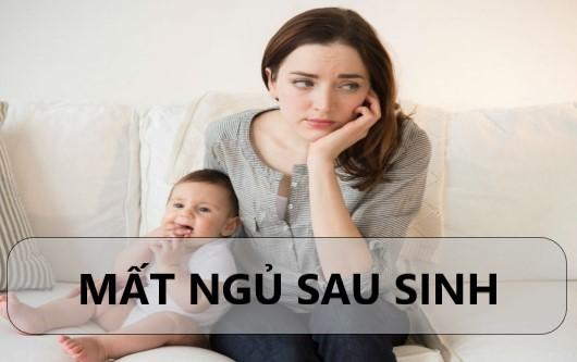 Mất ngủ sau sinh và những tác hại khôn lường