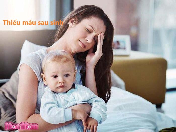 Thiếu máu sau sinh và cách khắc phục