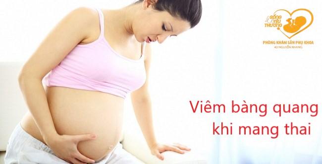 Viêm bàng quang khi mang thai