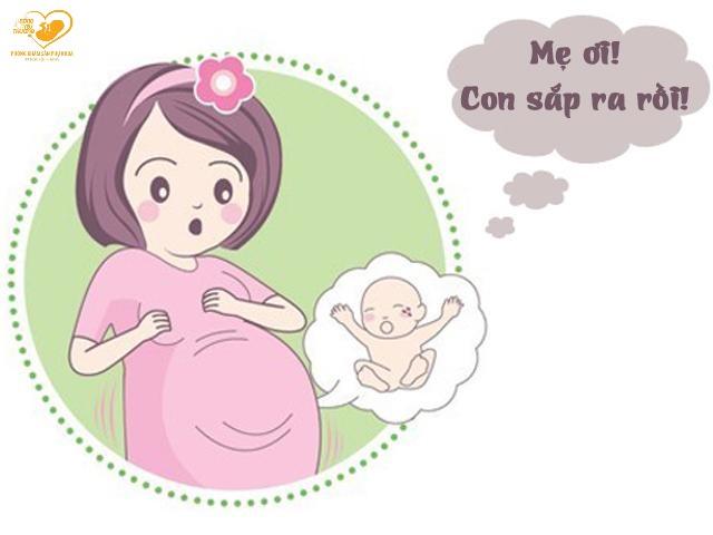 Dấu hiệu chuyển dạ mẹ bầu cần lưu ý