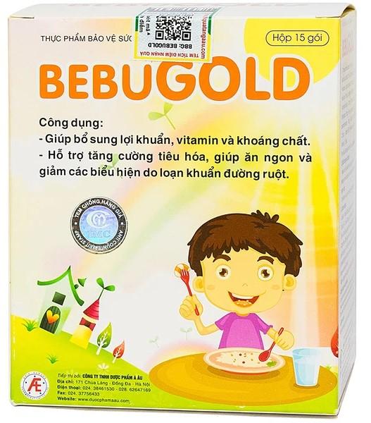 Thực phẩm bảo vệ sức khỏe – cốm vi sinh Bebugold