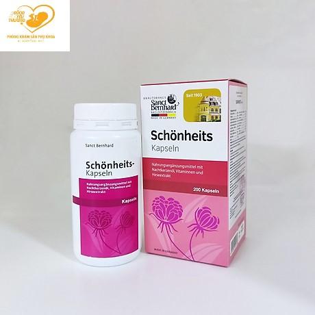 Tinh dầu hoa anh thảo Schonheits Kapseln - Cân bằng nội tiết tố nữ