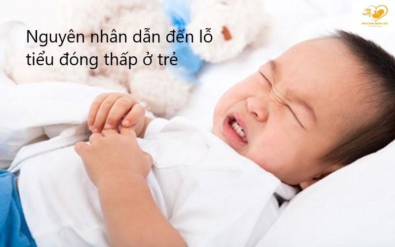 Nguyên nhân gây tình trạng lỗ tiểu thấp ở trẻ