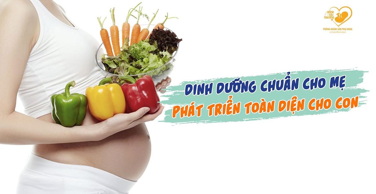 Tầm quan trọng của dinh dưỡng trong thai kỳ