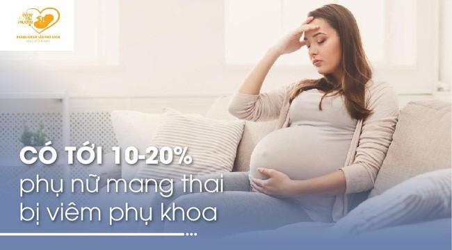 Điều trị viêm phụ khoa khi mang thai