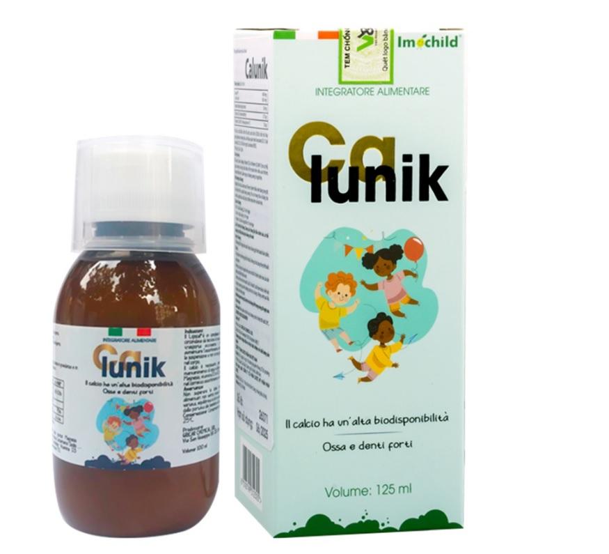 Imochild Calunik – Bổ sung canxi, phát triển xương chắc khoẻ