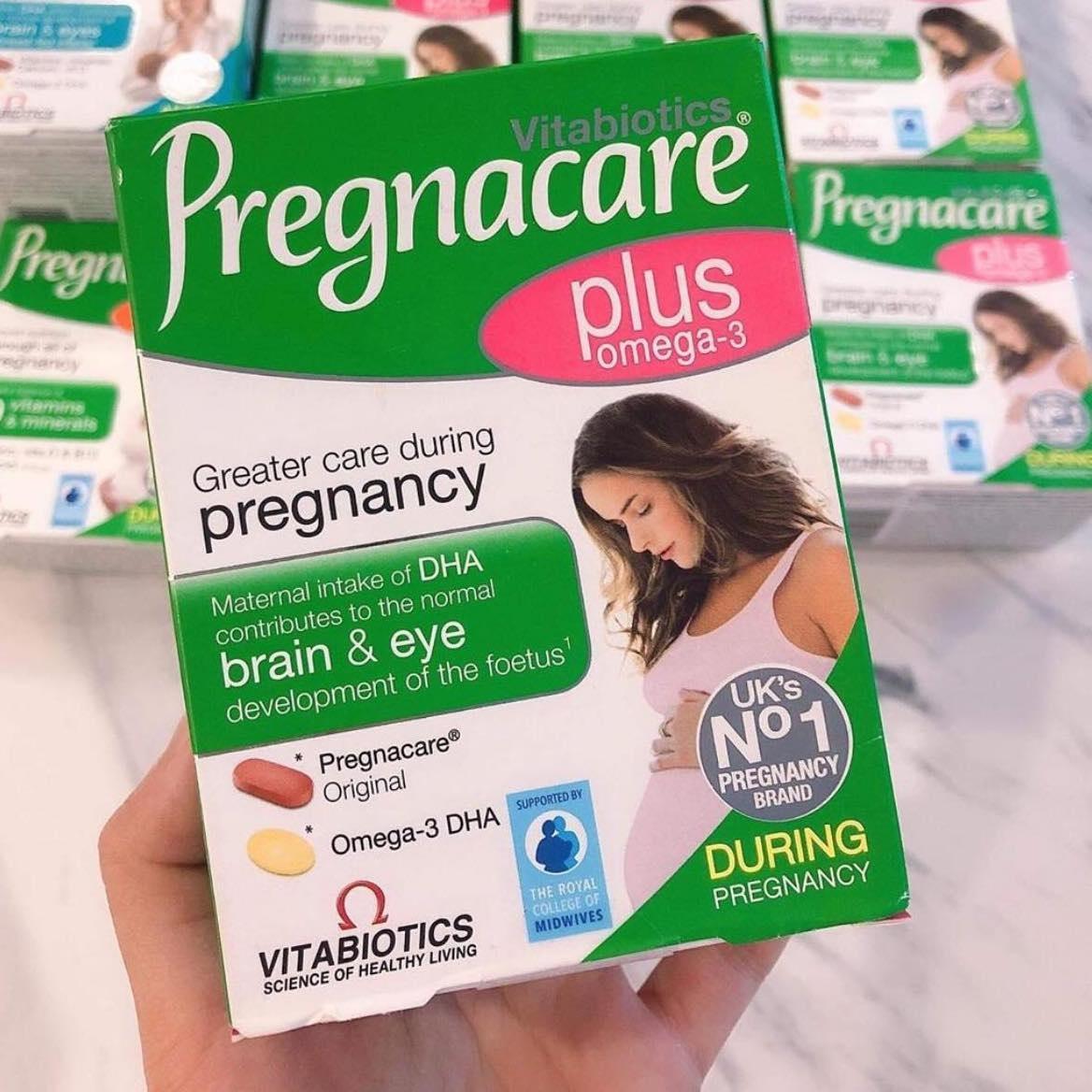 Pregnacare plus omega 3 - Vitamin tổng hợp cho bà bầu