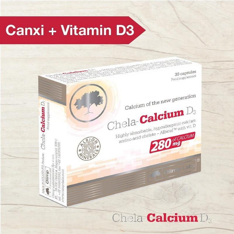 CHELA - CALCIUM D3 - BỔ SUNG CHO CANXI CHO BÀ BẦU