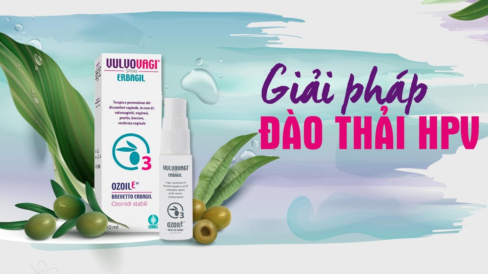 Dung dịch xịt phụ khoa Vulvovagi spray – giải pháp đào thải HPV