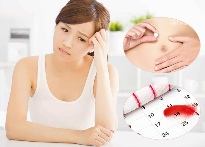 Trong thời gian đặt thuốc mà bị kinh nguyệt có đặt được tiếp không?