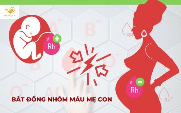 Bất đồng nhóm máu mẹ con - Những điều mẹ bầu cần biết