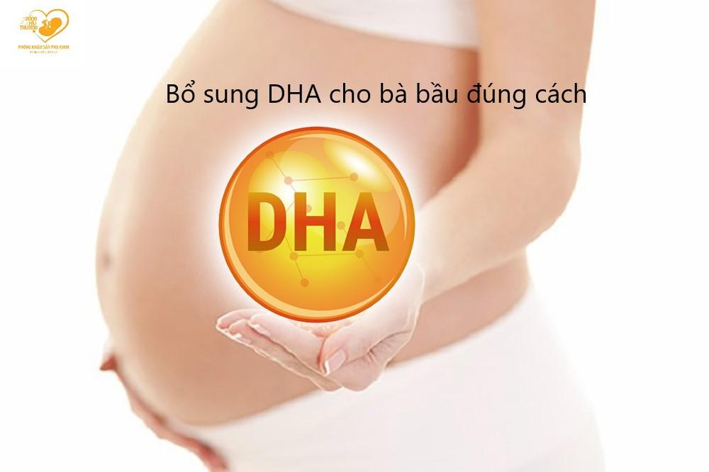 Bổ sung DHA cho bà bầu đúng cách