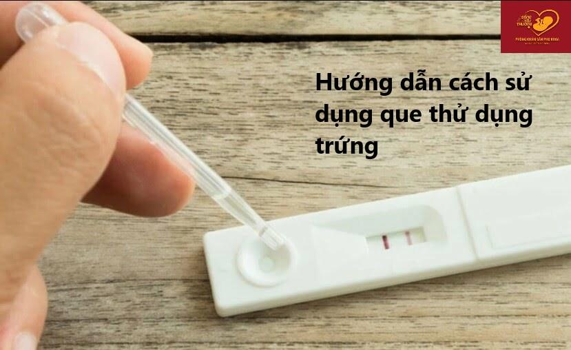 Hướng dẫn cách sử dụng que thử rụng trứng