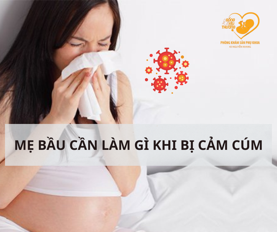 Cúm khi mang thai: Mẹ bầu cần làm gì?