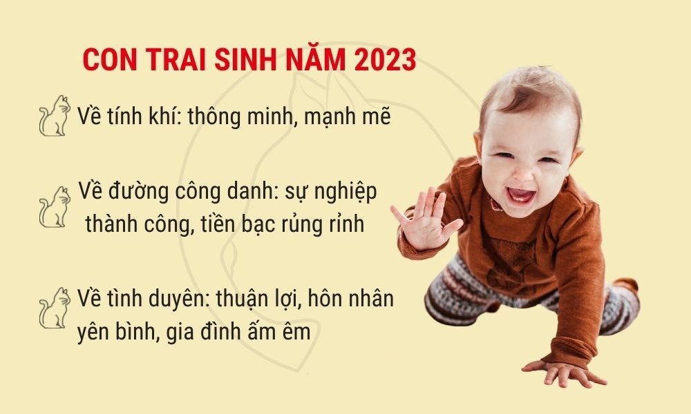 tên hay cho bé trai năm 2023