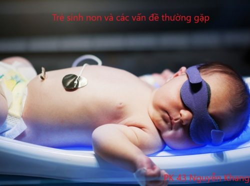 Trẻ sinh non và các vấn đề thường gặp