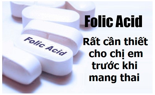Mẹ thiếu Acid folic con có nguy cơ mắc dị tật ống thần kinh