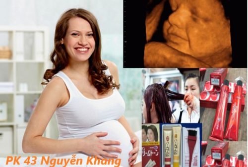 Nhuộm tóc khi mang thai có ảnh hưởng đến thai nhi không ?