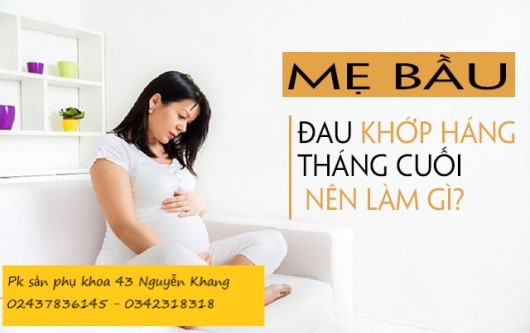 Cách khắc phục đau khớp háng cho mẹ bầu