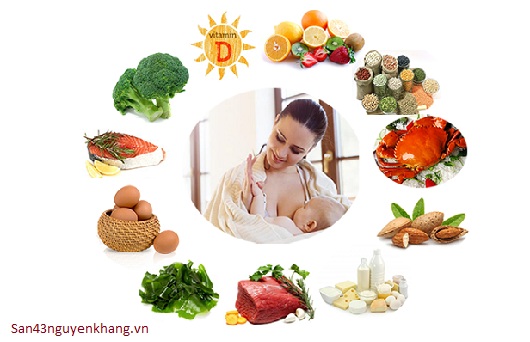 Dinh dưỡng cho sản phụ sau sinh hợp lý