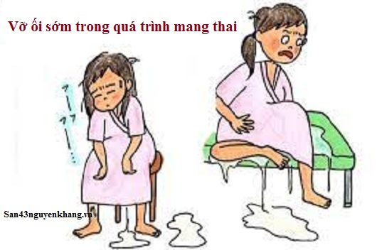 Vỡ ối sớm trong quá trình mang thai
