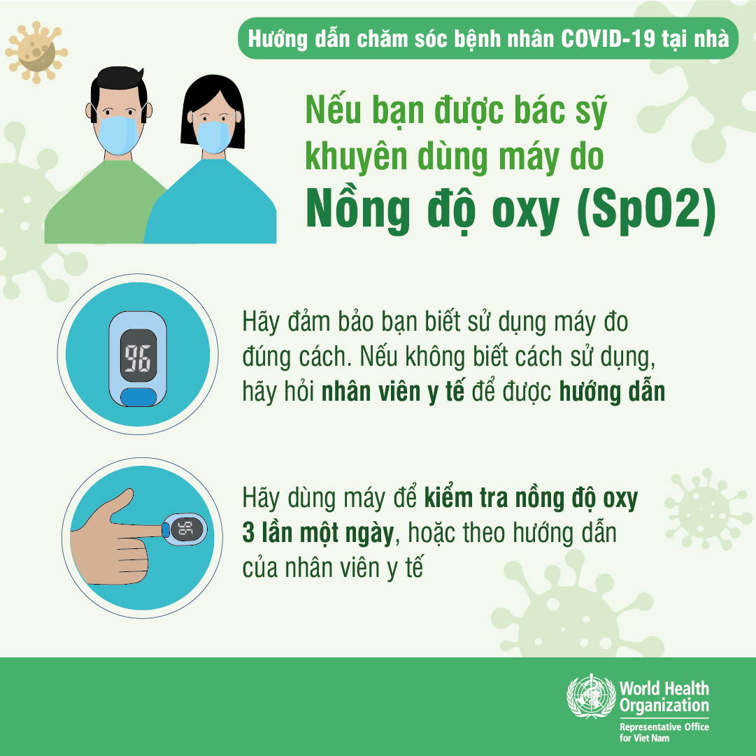 Hướng dẫn chăm sóc bệnh nhân nhiễm Covid - 19 tại nhà
