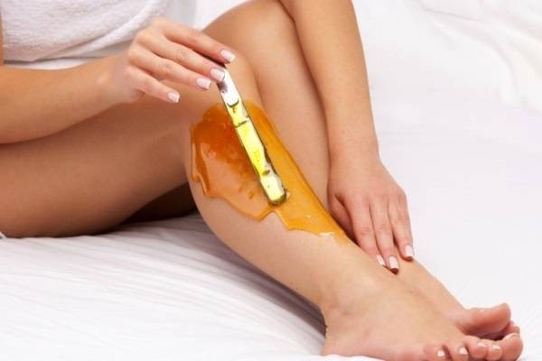 tẩy lông khi mang thai bằng đường nghệ