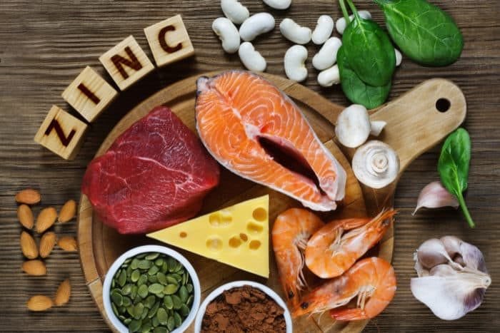 thực phẩm giàu kẽm cải thiện chất lượng tinh dịch loãng