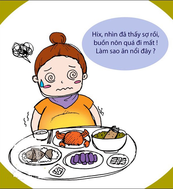 ốm nghén khi mang thai