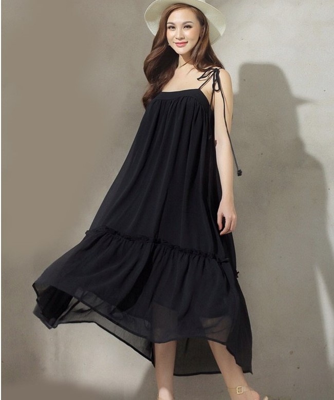 Các mẫu váy maxi đẹp mẹ bầu không nên bỏ qua