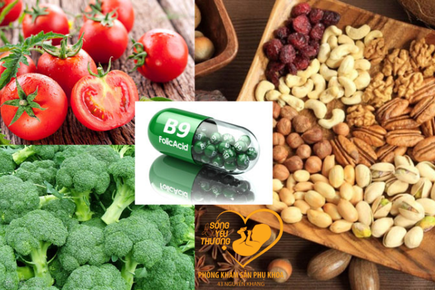 bổ sung vi chất acid folic trước khi mang thai 