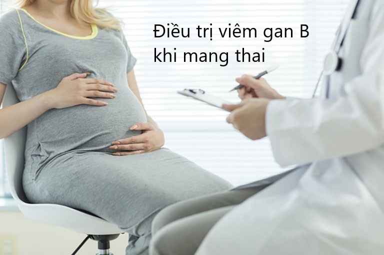 điều trị viêm gan b khi mang thai