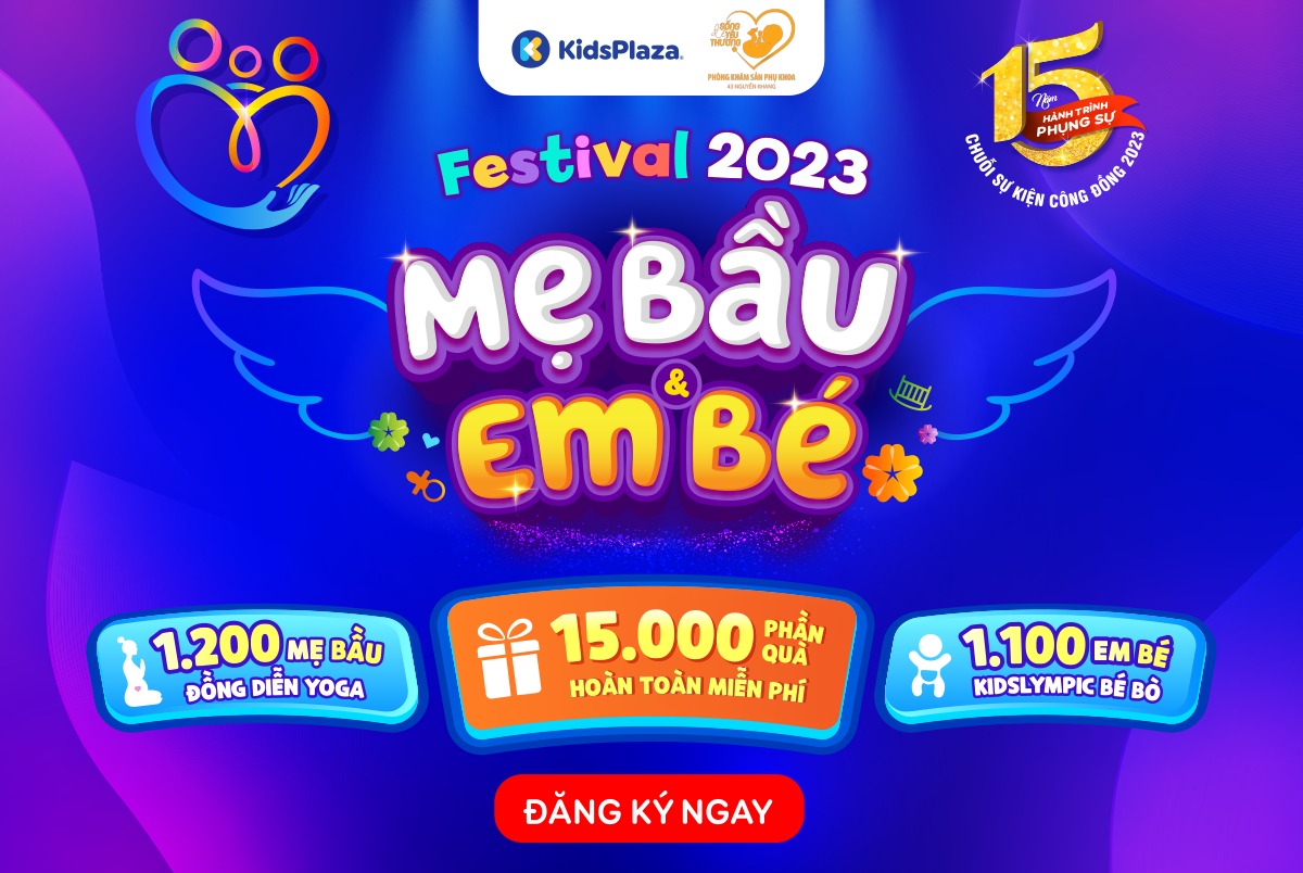 Festival kidplaza cùng phòng khám 43 Nguyễn Khang 