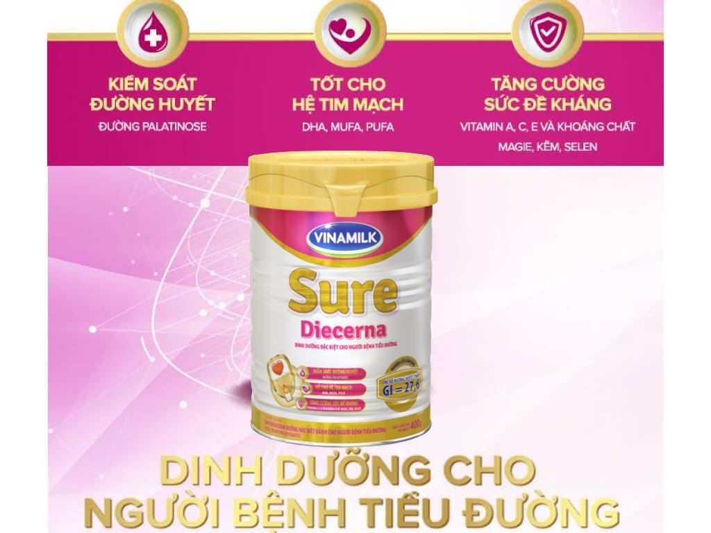 sữa bầu dành cho mẹ bị tiểu đường