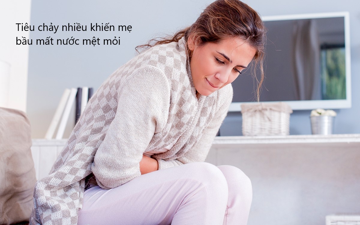 tiêu chảy khi mang thai