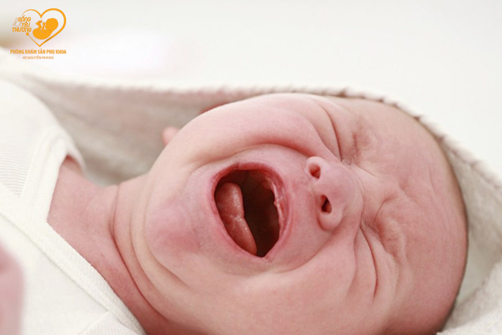 trẻ sơ sinh quấy khóc, mất ngủ thì cần được bổ sung vi chất