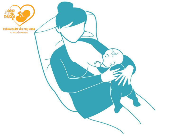 Cho con bú đúng cách với nhiều tư thế khác nhau